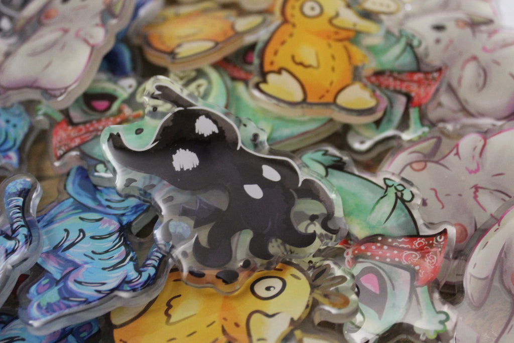 Dark MimiKnight Pin