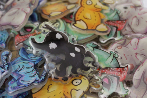 Dark MimiKnight Pin