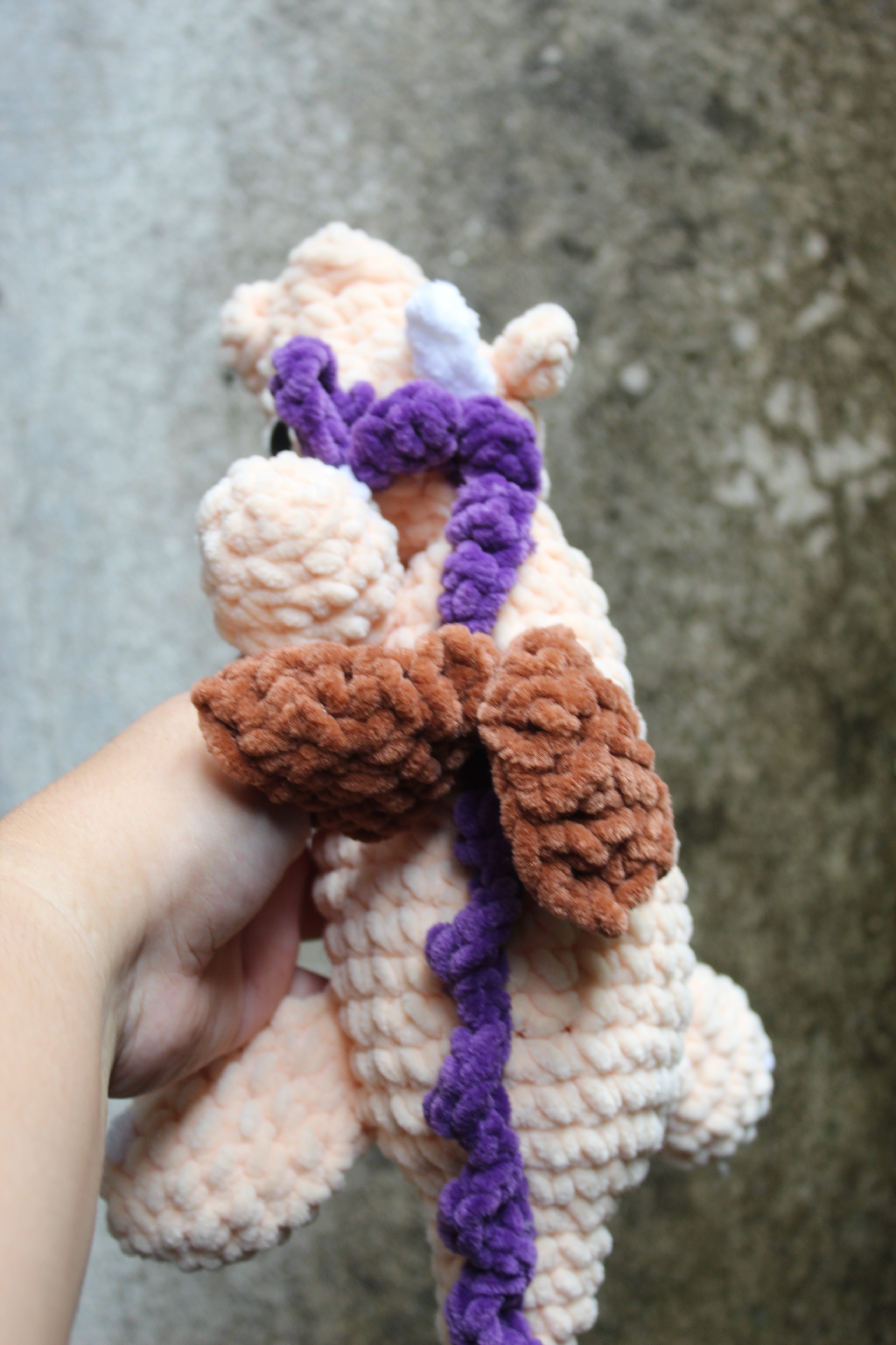 Dragón Melocotón — Amigurumi de Diseño
