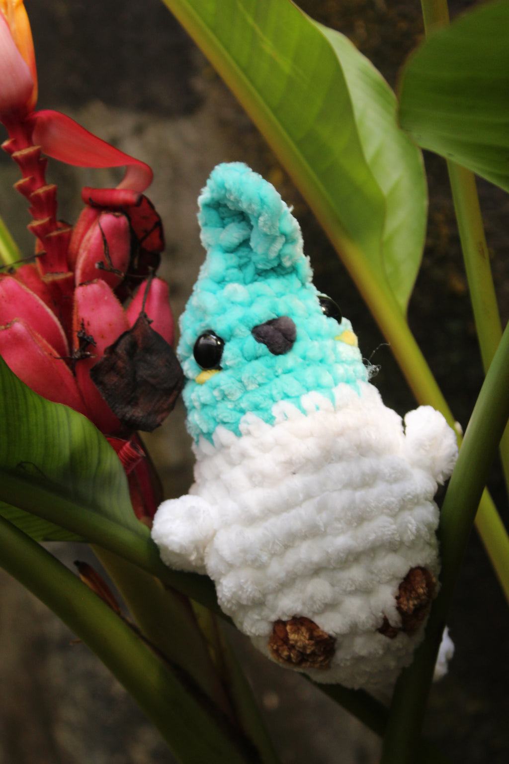 Pajarito Copetón — Amigurumi de Diseño