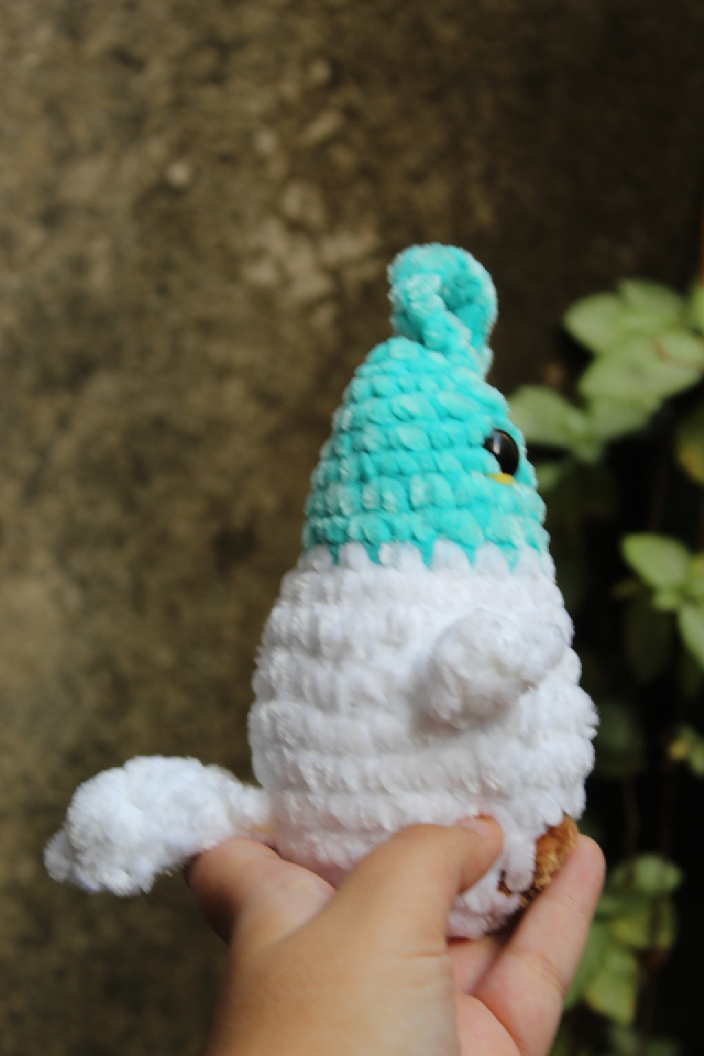 Pajarito Copetón — Amigurumi de Diseño
