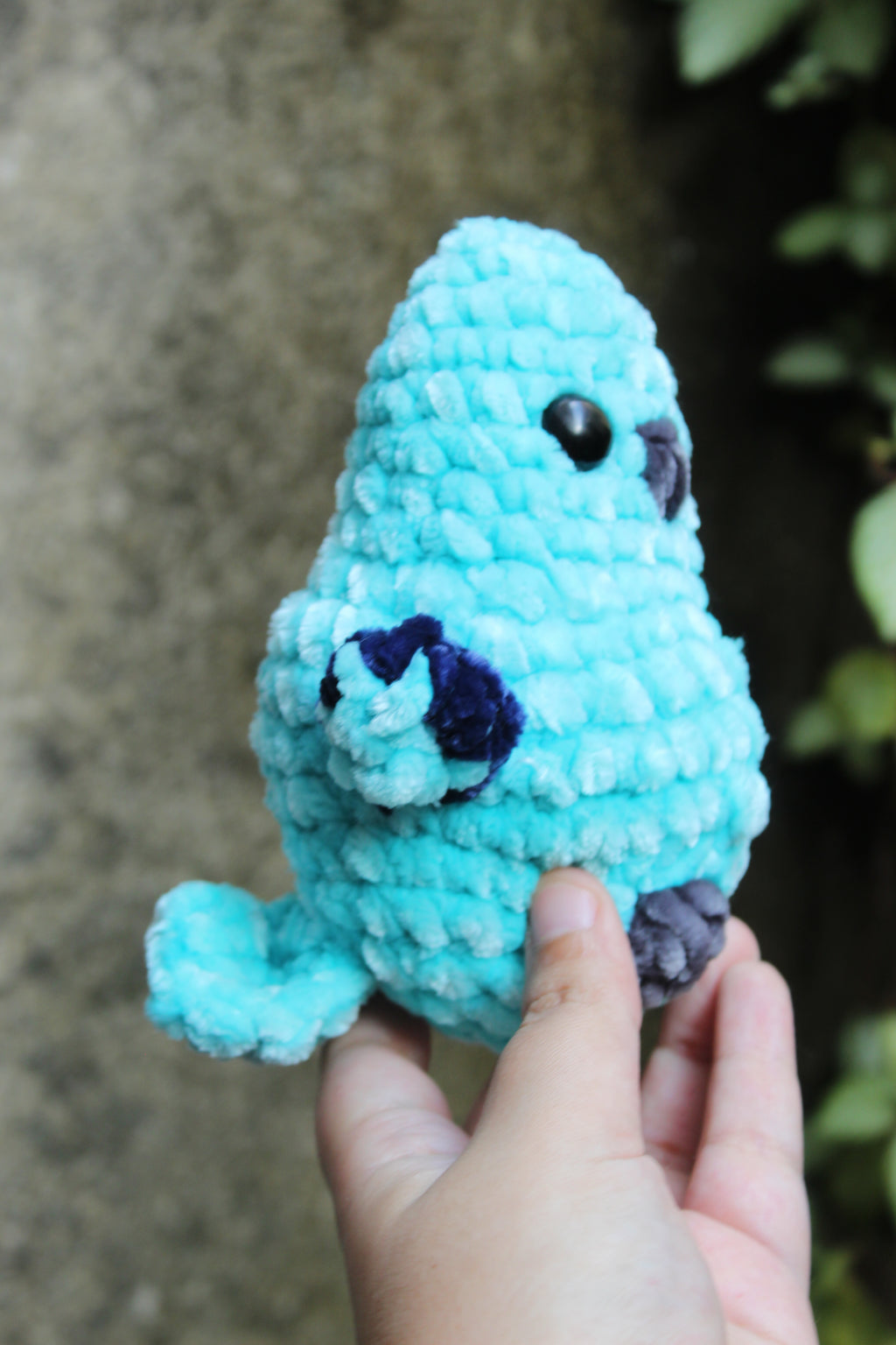 Pajarito Azul — Amigurumi de Diseño
