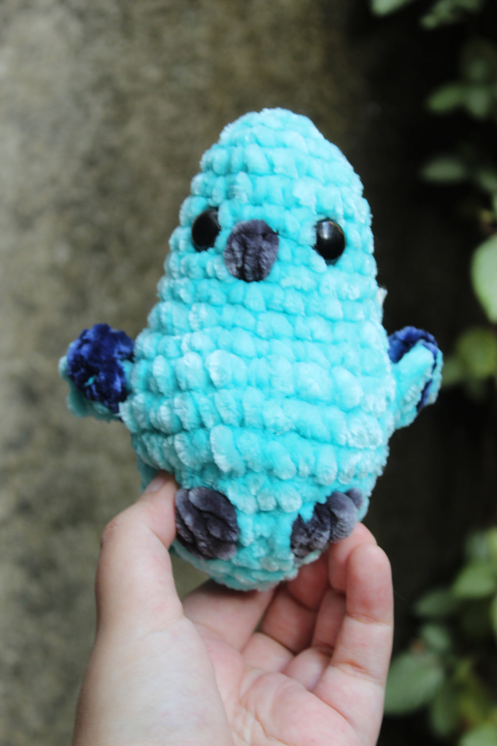 Pajarito Azul — Amigurumi de Diseño