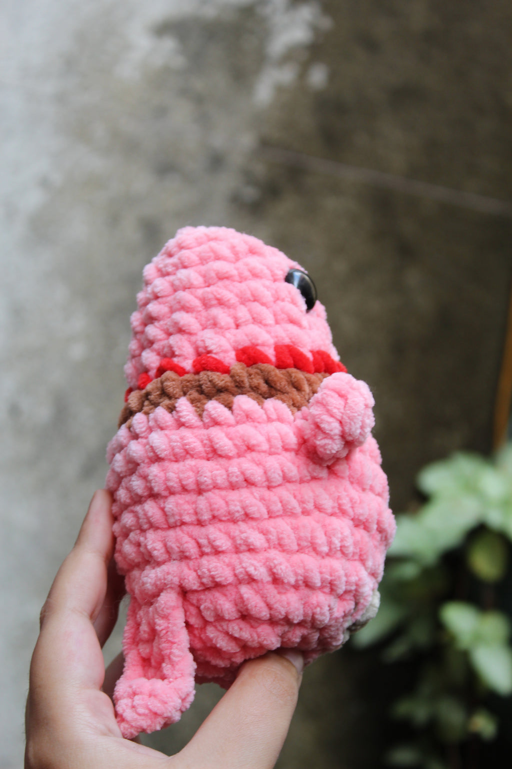 Pajarito Rosa — Amigurumi de Diseño