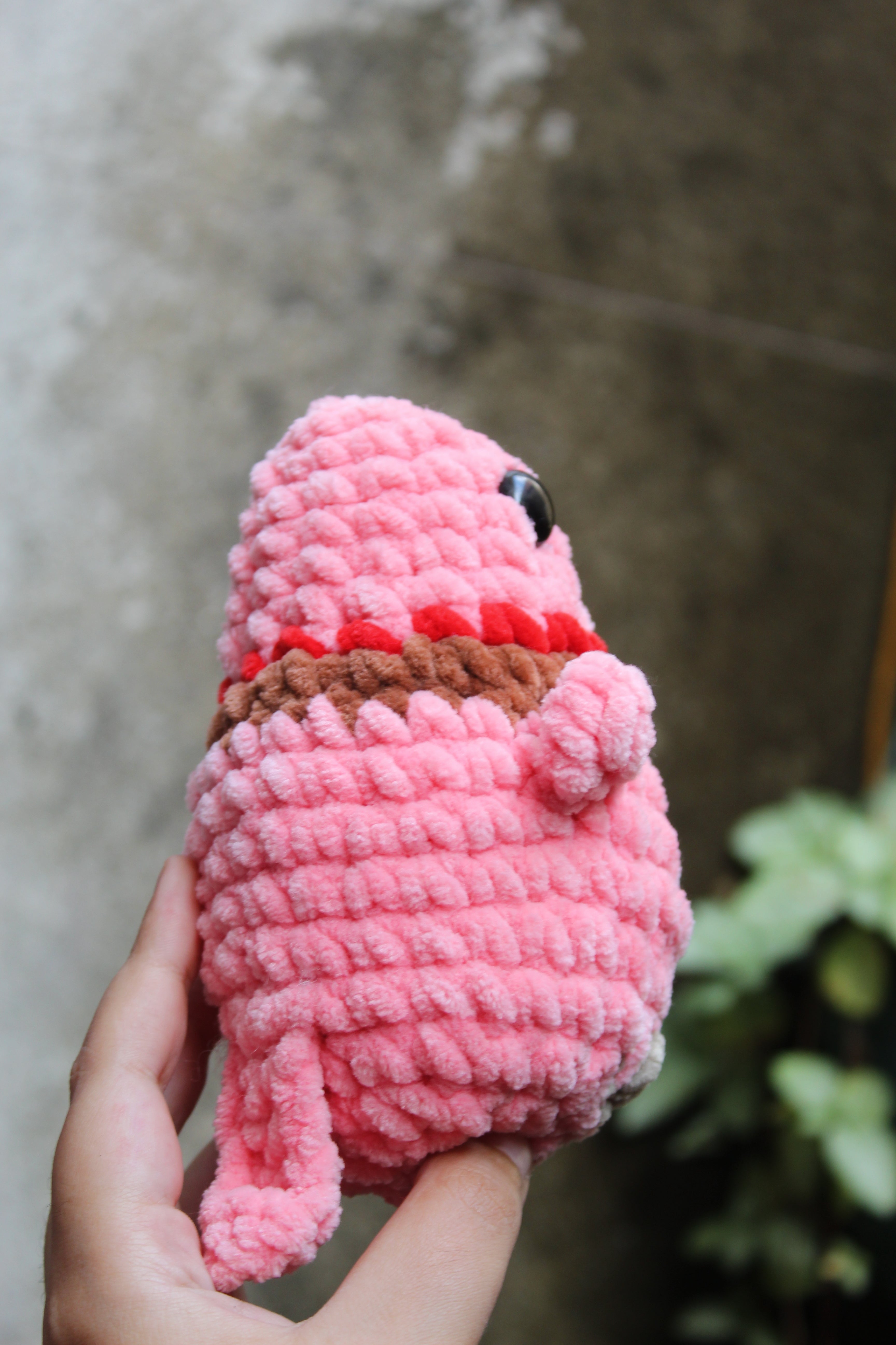 Pajarito Rosa — Amigurumi de Diseño