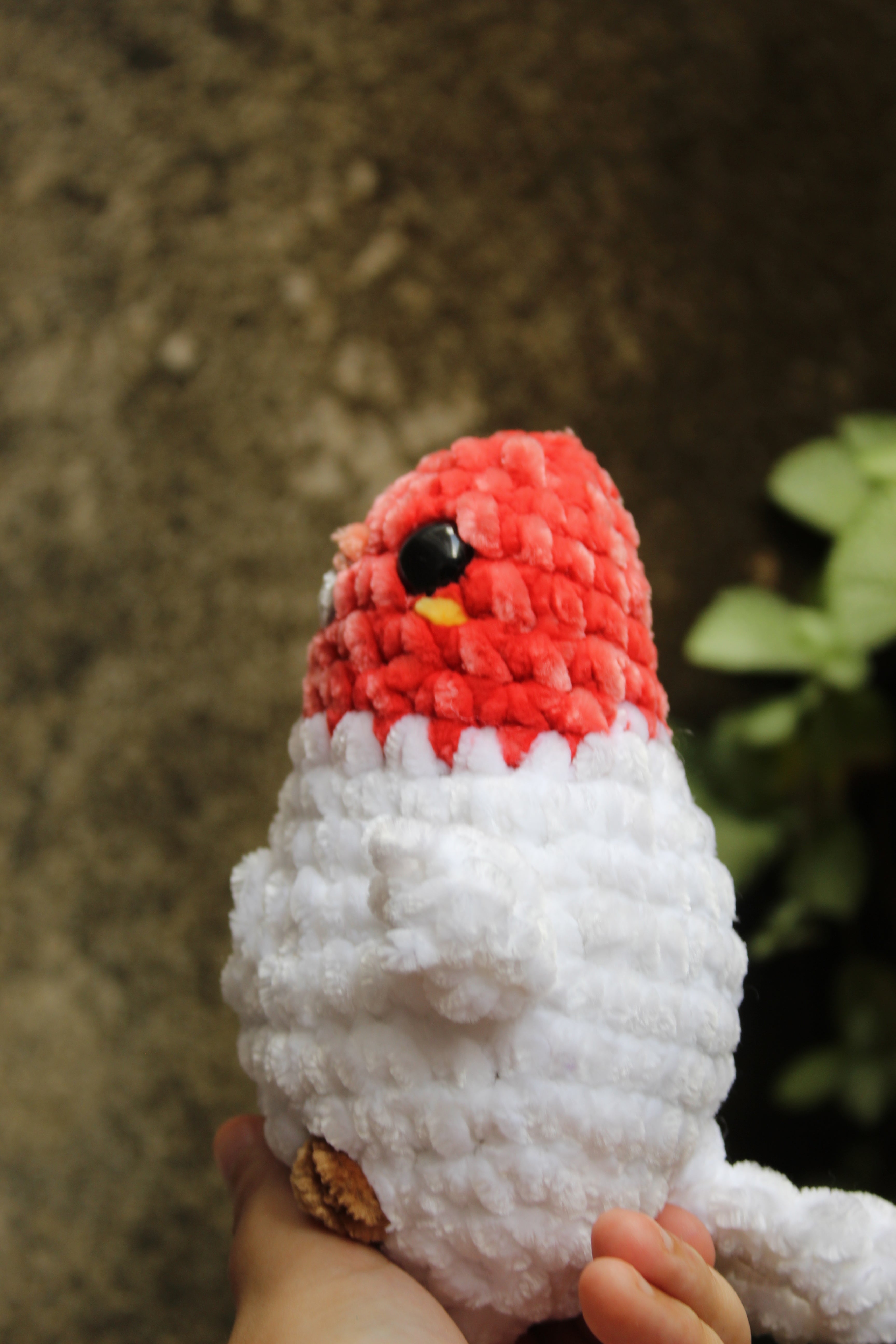 Little Orange-Headed Bird — Designer Amigurumi