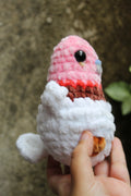 Pink-Headed Bird — Designer Amigurumi
