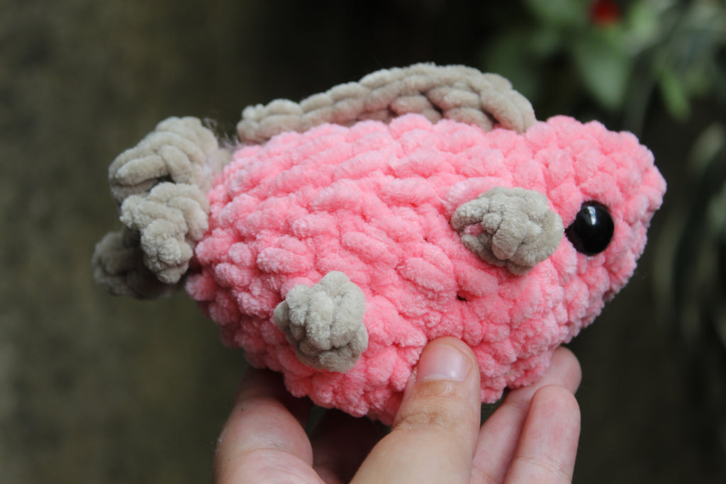 Pececito Rosado — Amigurumi de Diseño
