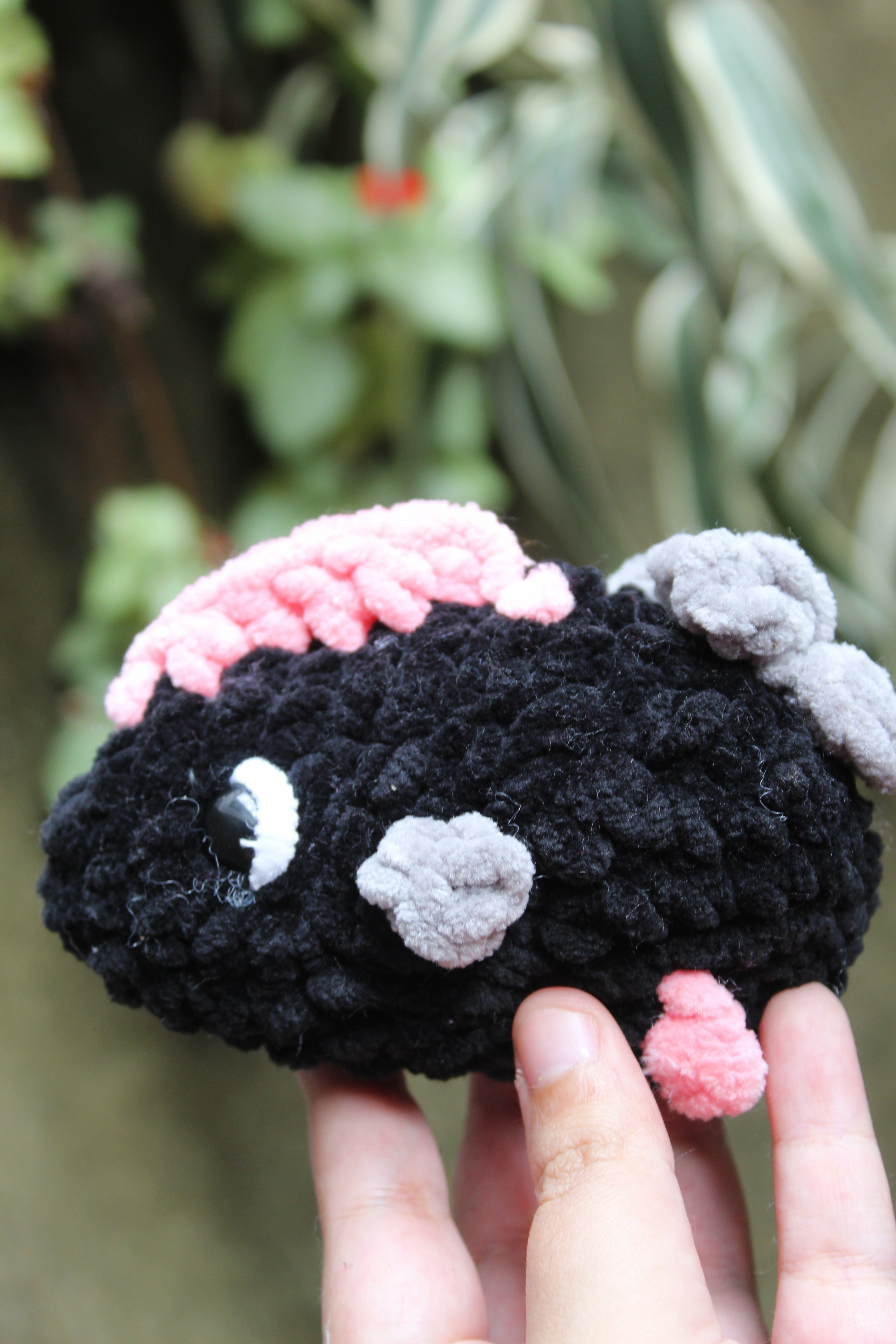 Pececito Negro — Amigurumi de Diseño