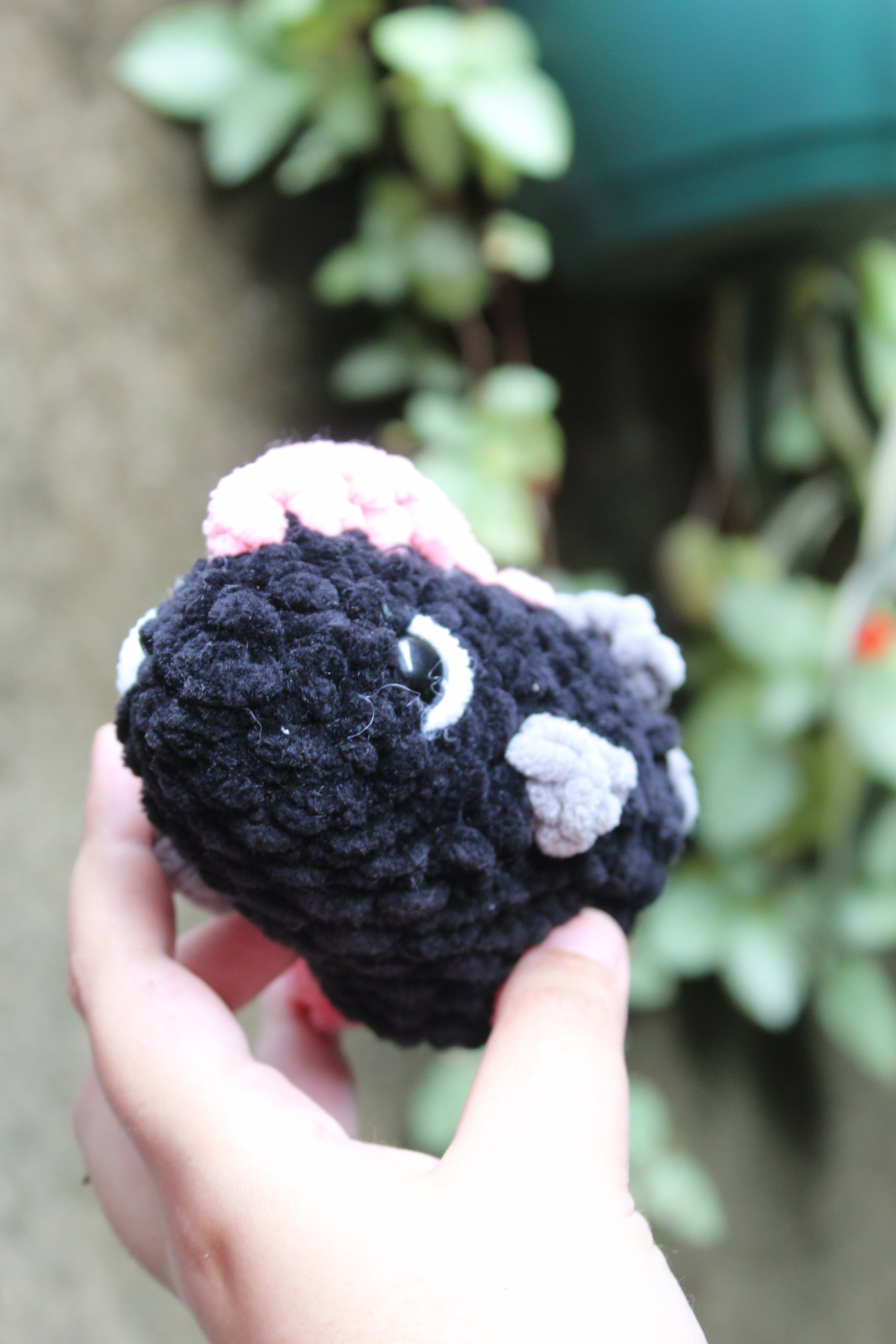 Pececito Negro — Amigurumi de Diseño