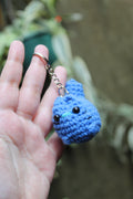 Llavero Gatito Azul — Amigurumi