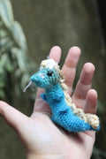 Llavero Dragón Oriental Articulado — Amigurumi