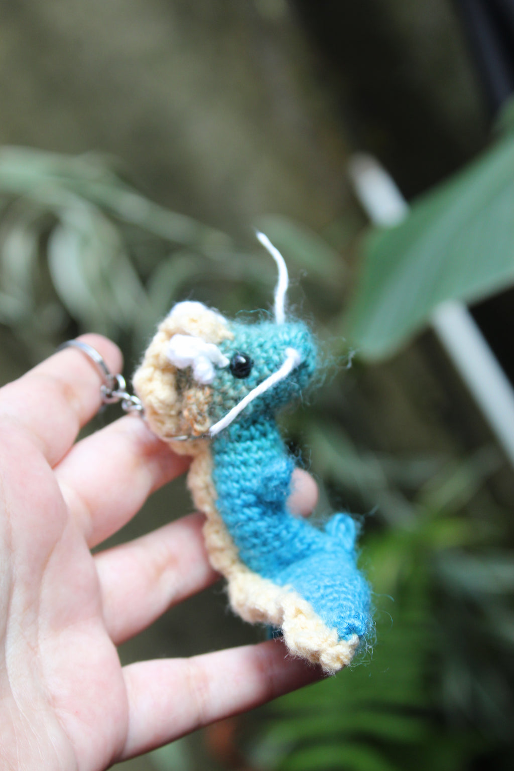 Llavero Dragón Oriental Articulado — Amigurumi