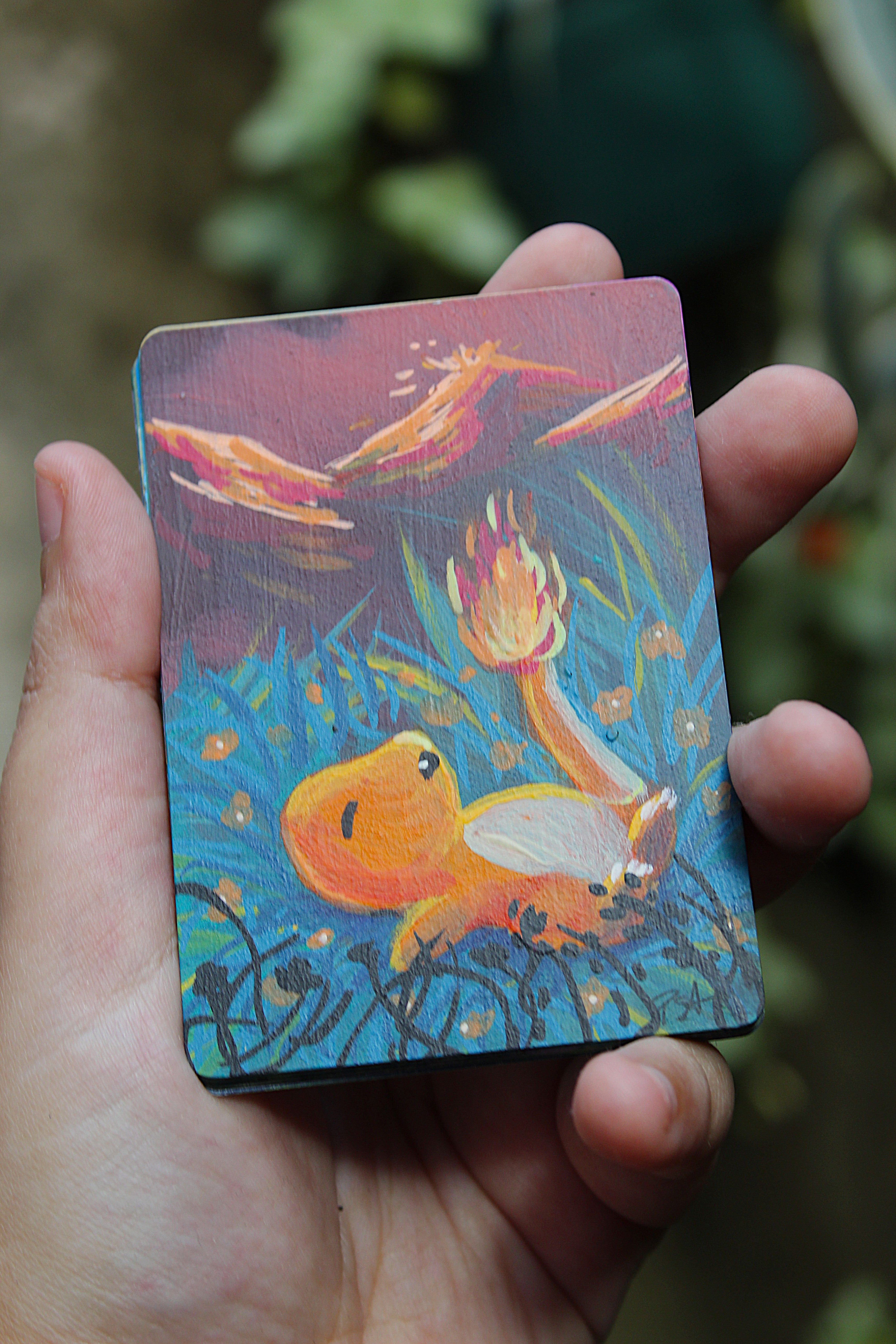 Charmander — Alt Art Card · Intervención Completa