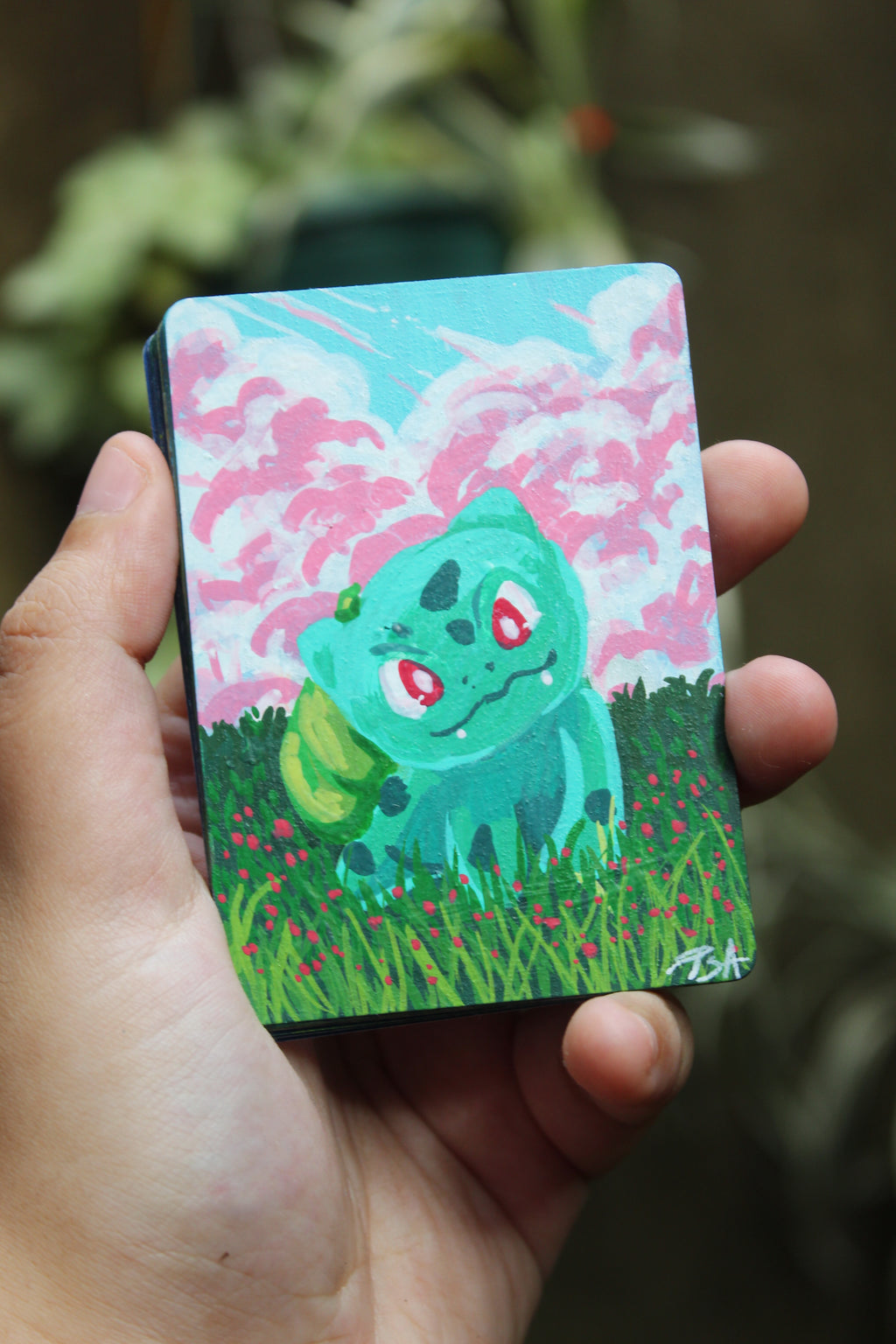 Bulbasaur — Alt Art Card · Intervención Completa