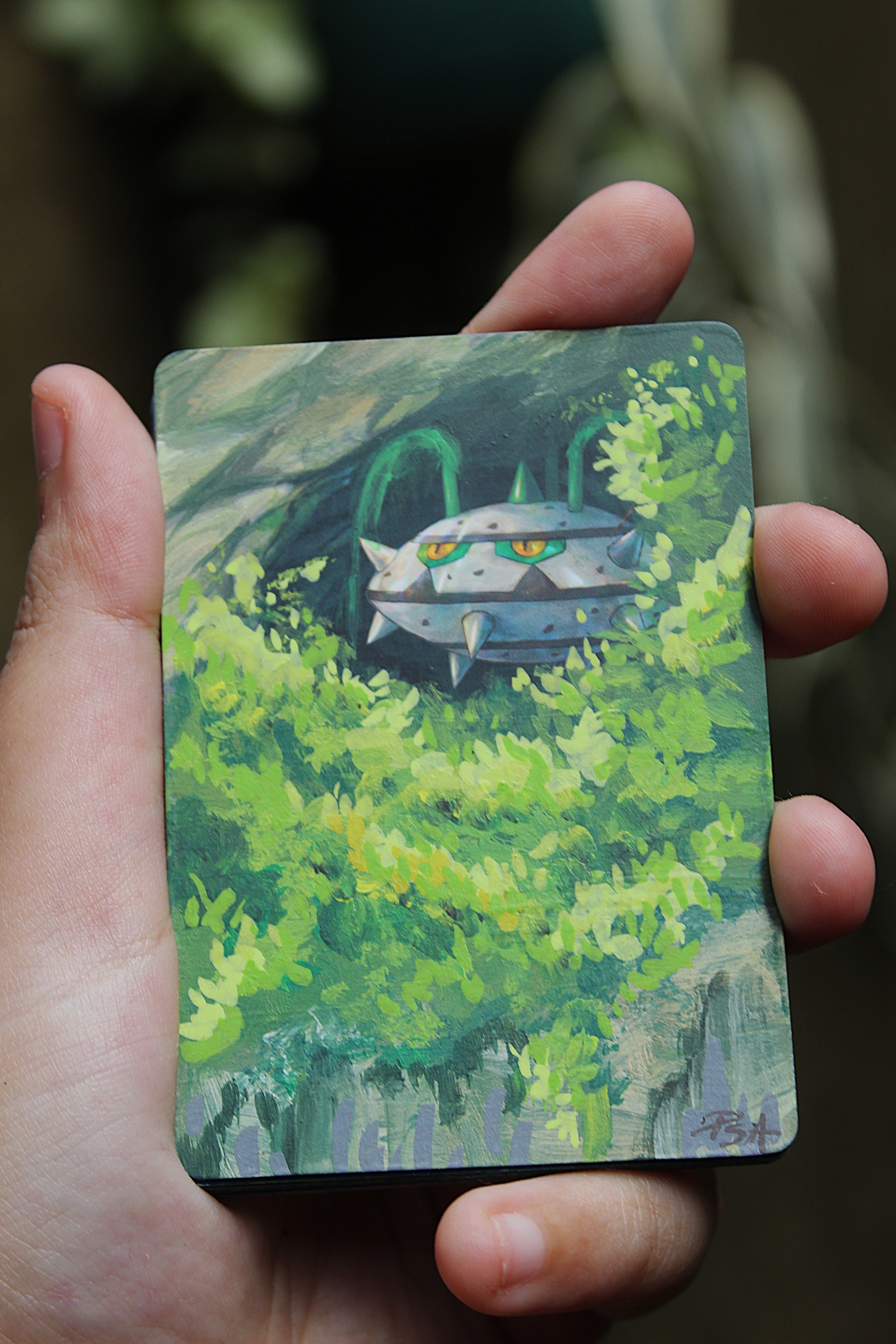 Ferrothorn — Alt Art Card · Extensión de Arte