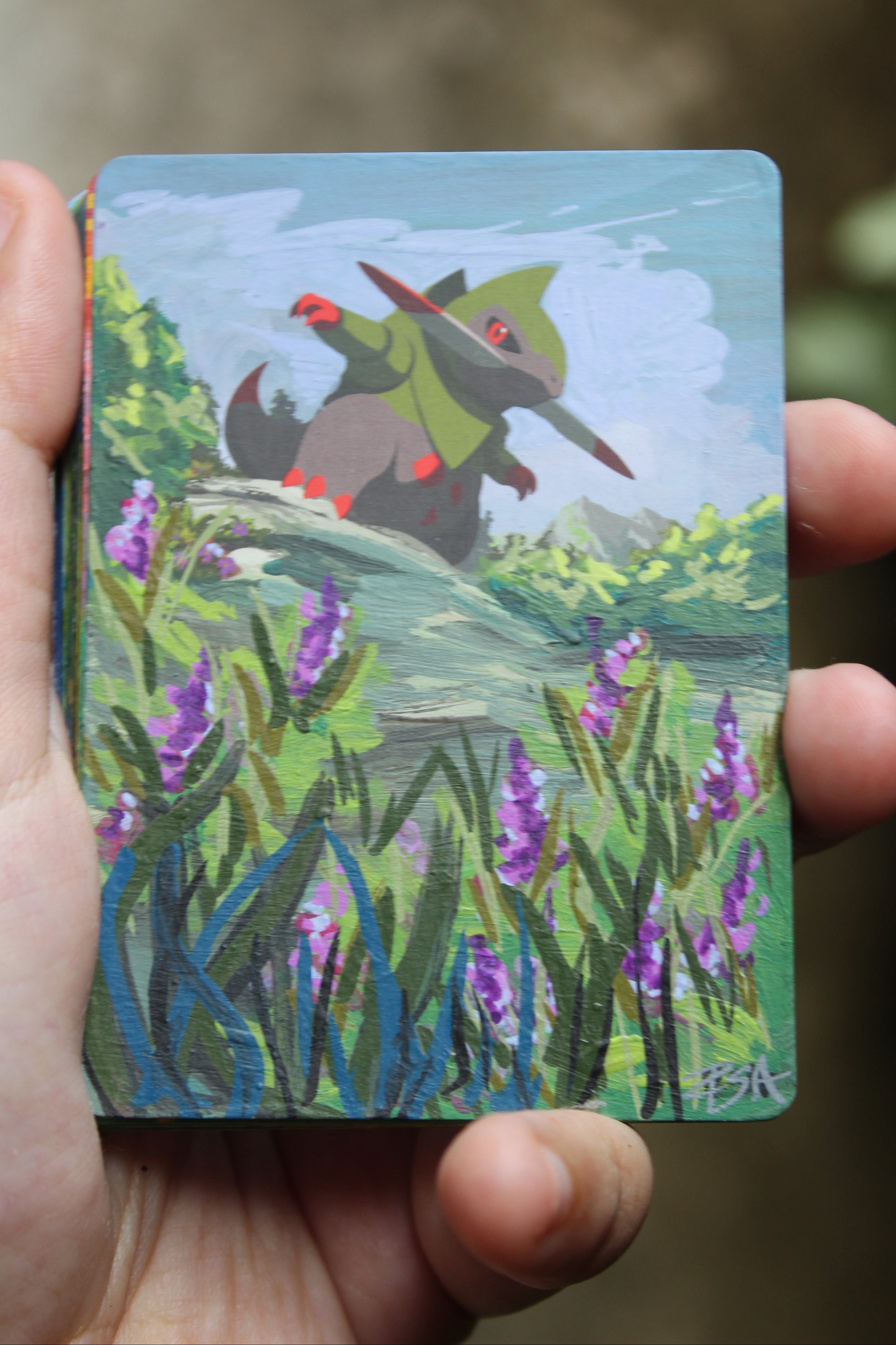 Fraxure — Alt Art Card · Extensión de Arte