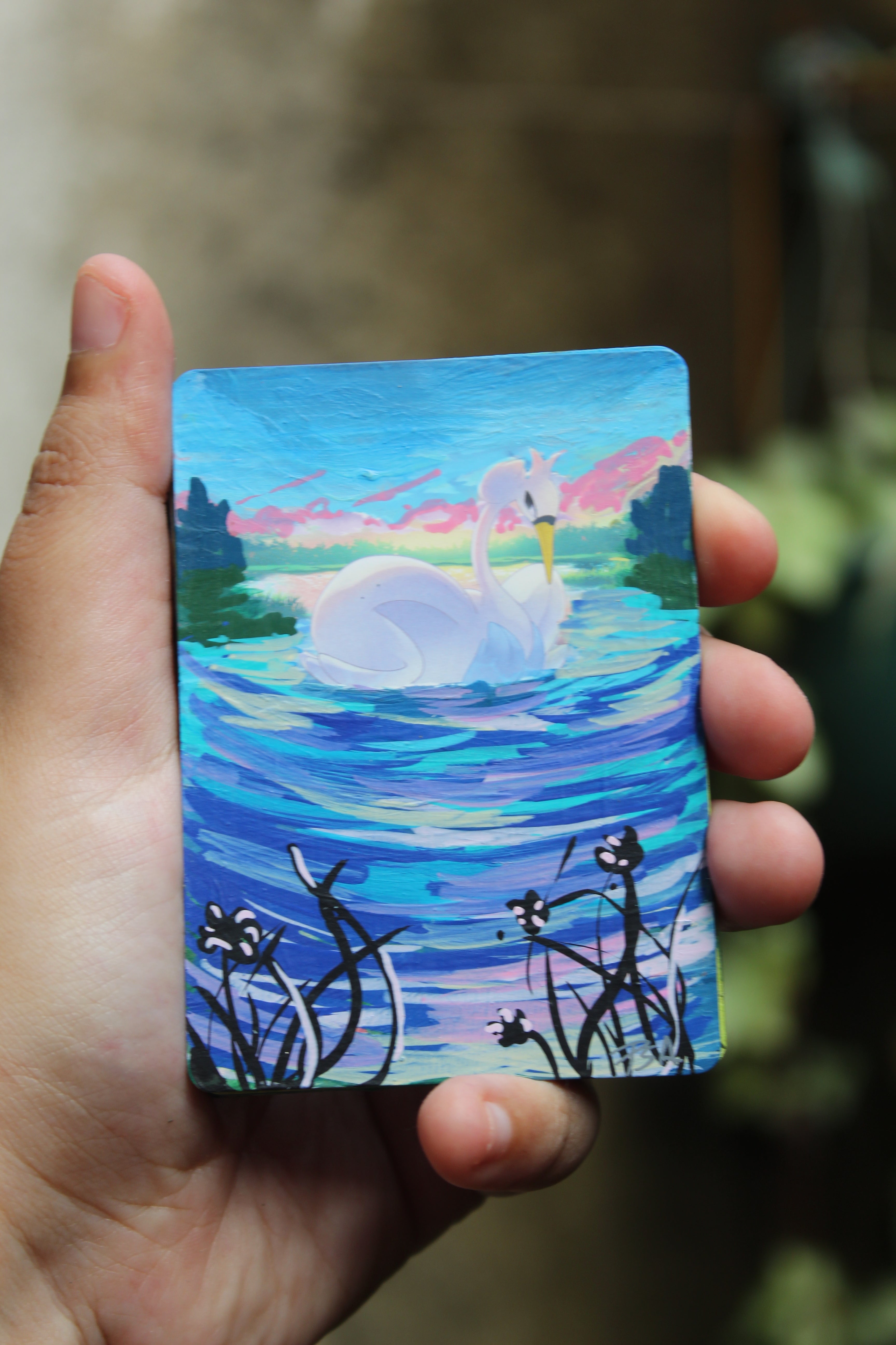 Swanna — Alt Art Card · Extensión de Arte