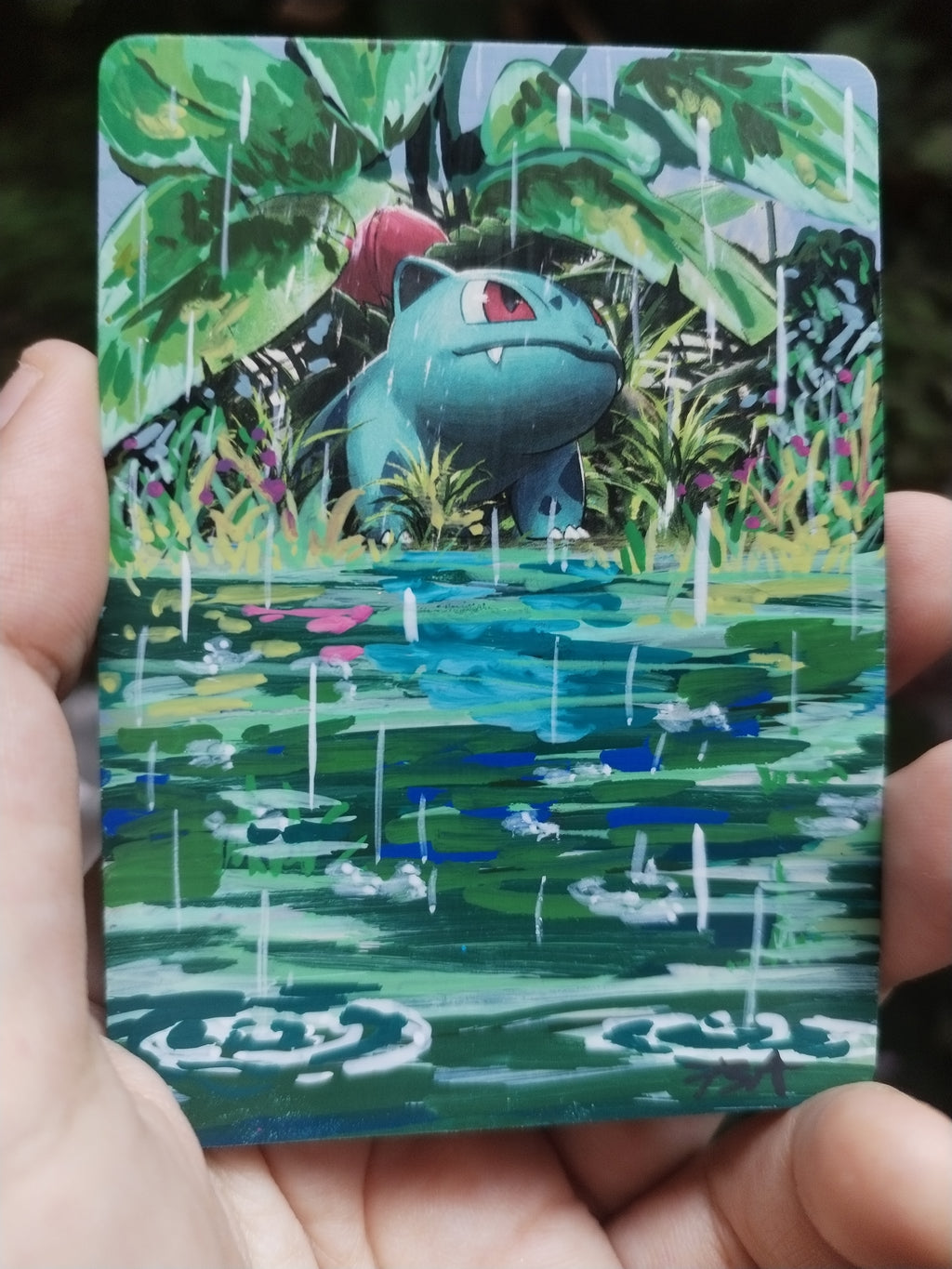 Ivysaur — Alt Art Card · Extensión de Arte