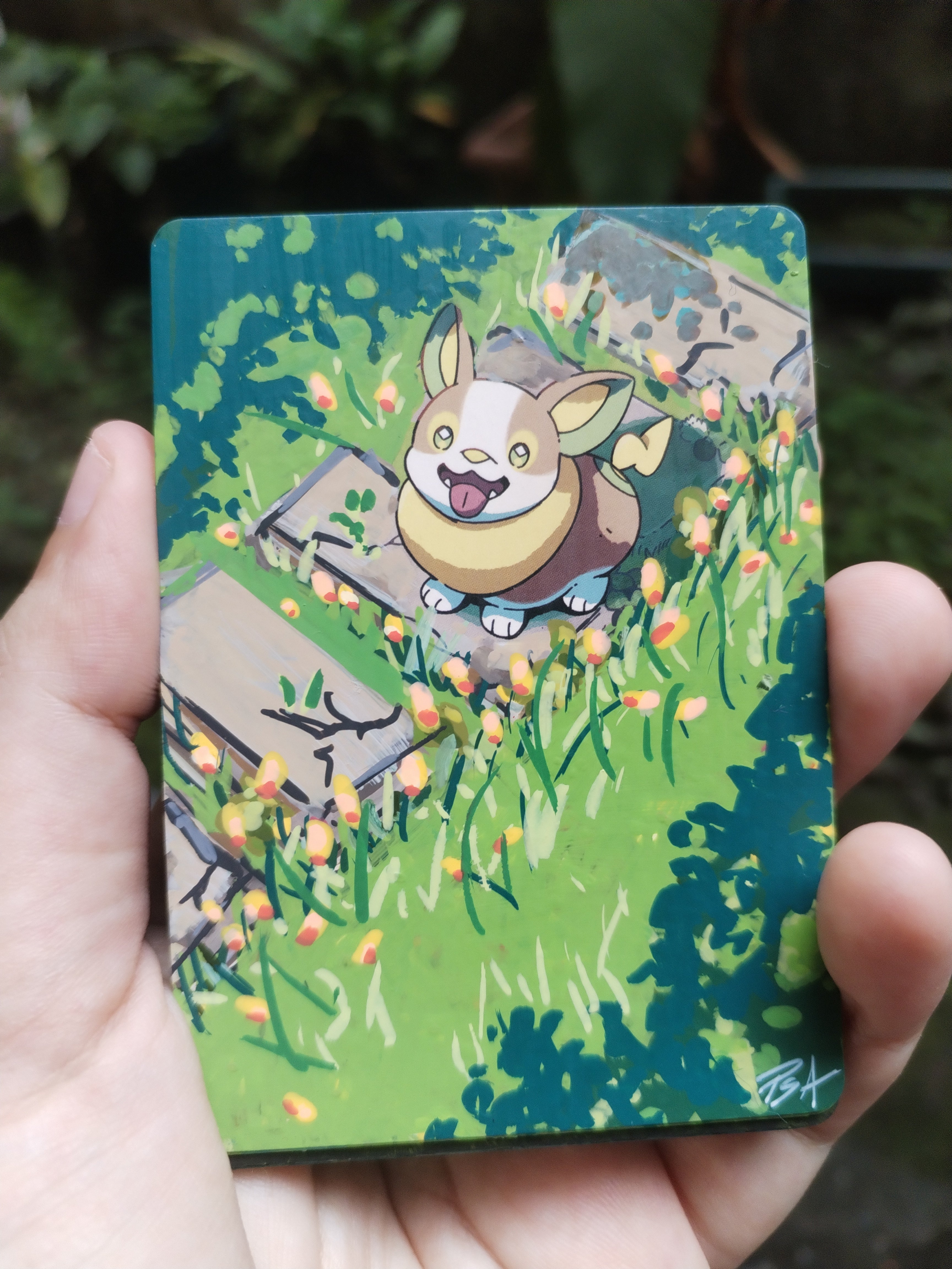 Yamper — Alt Art Card · Extensión de Arte