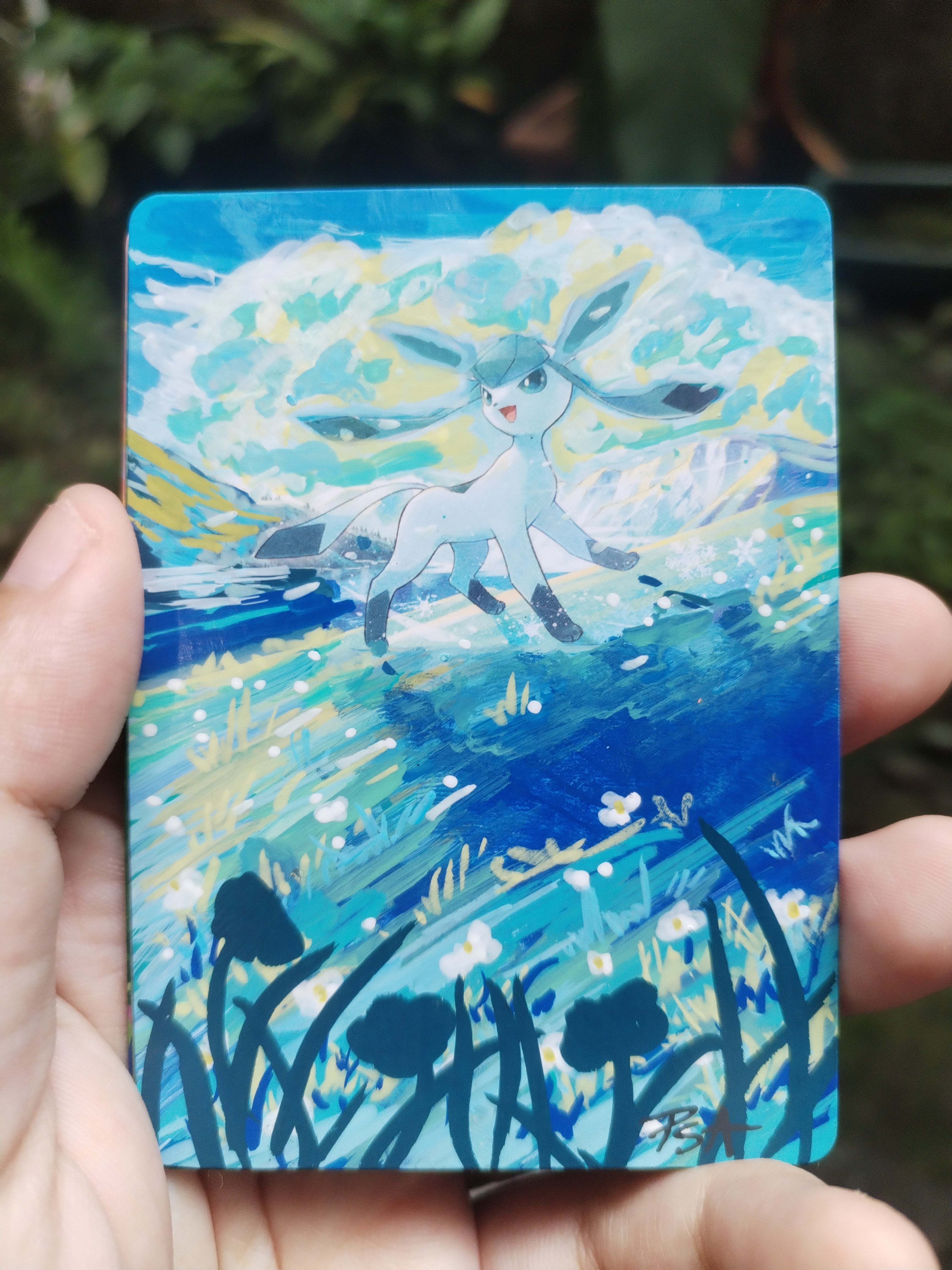Glaceon — Alt Art Card · Extensión de Arte