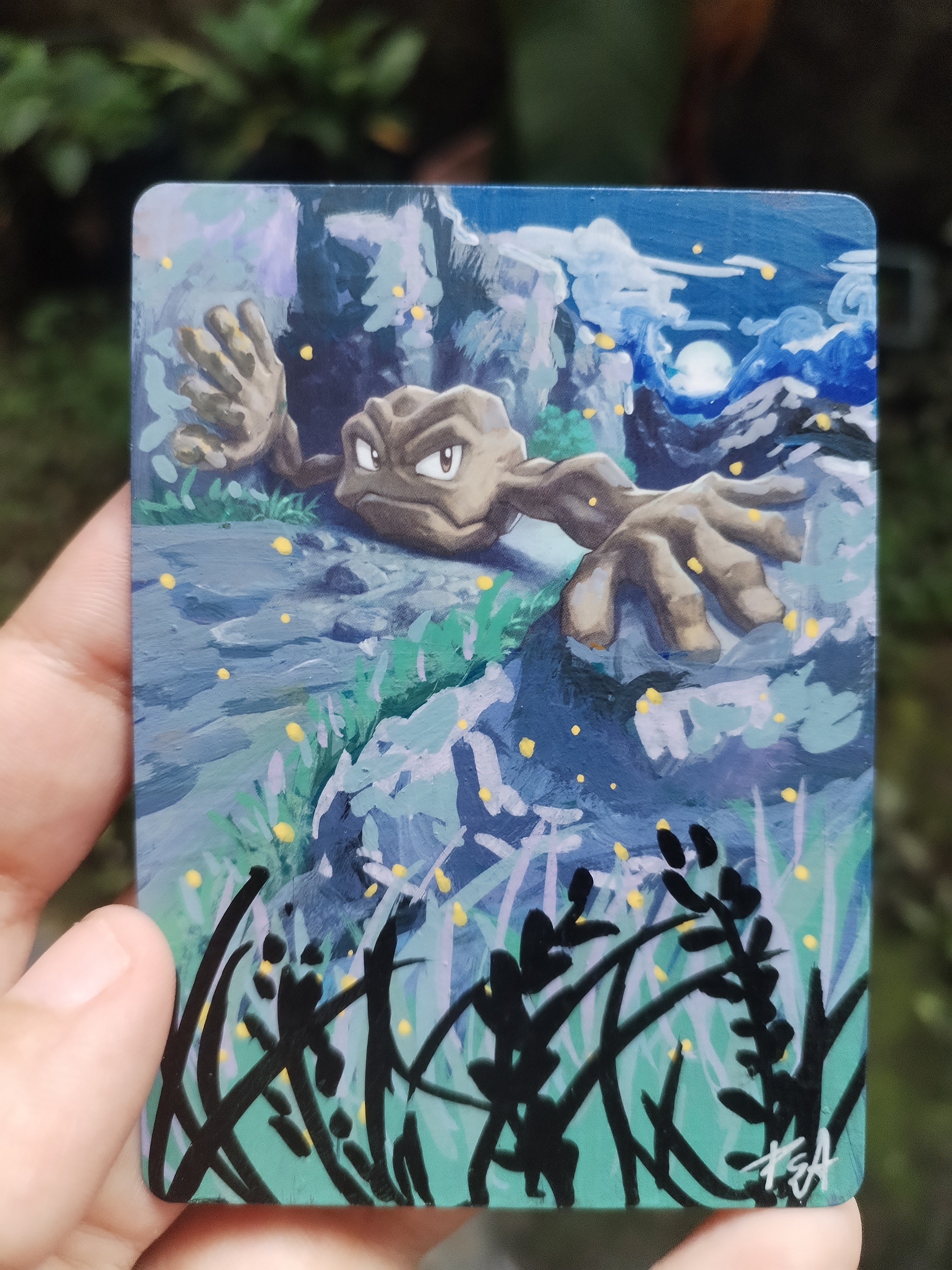Geodude — Alt Art Card · Extensión de Arte