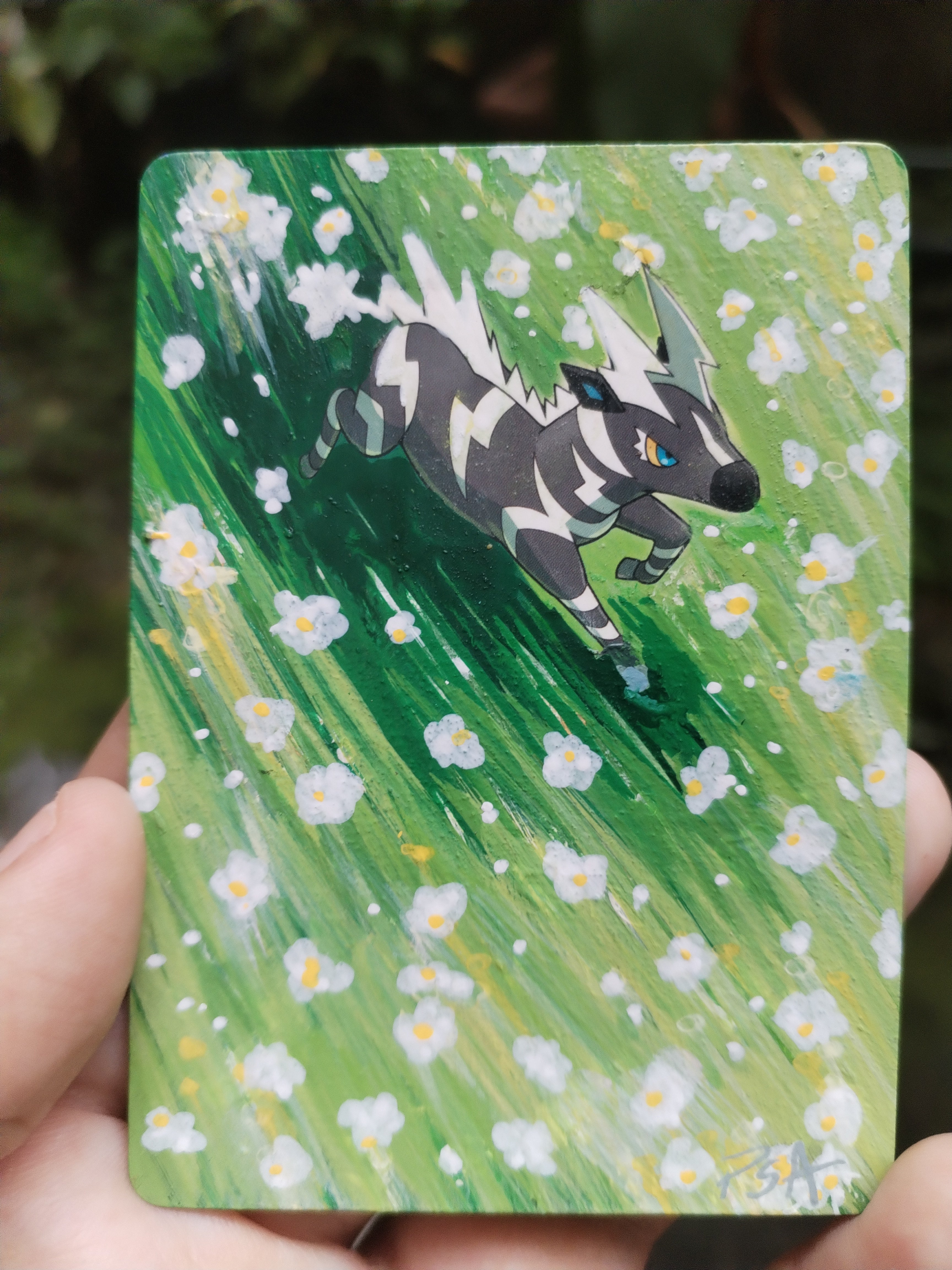 Zebstrika — Alt Art Card · Extensión de Arte