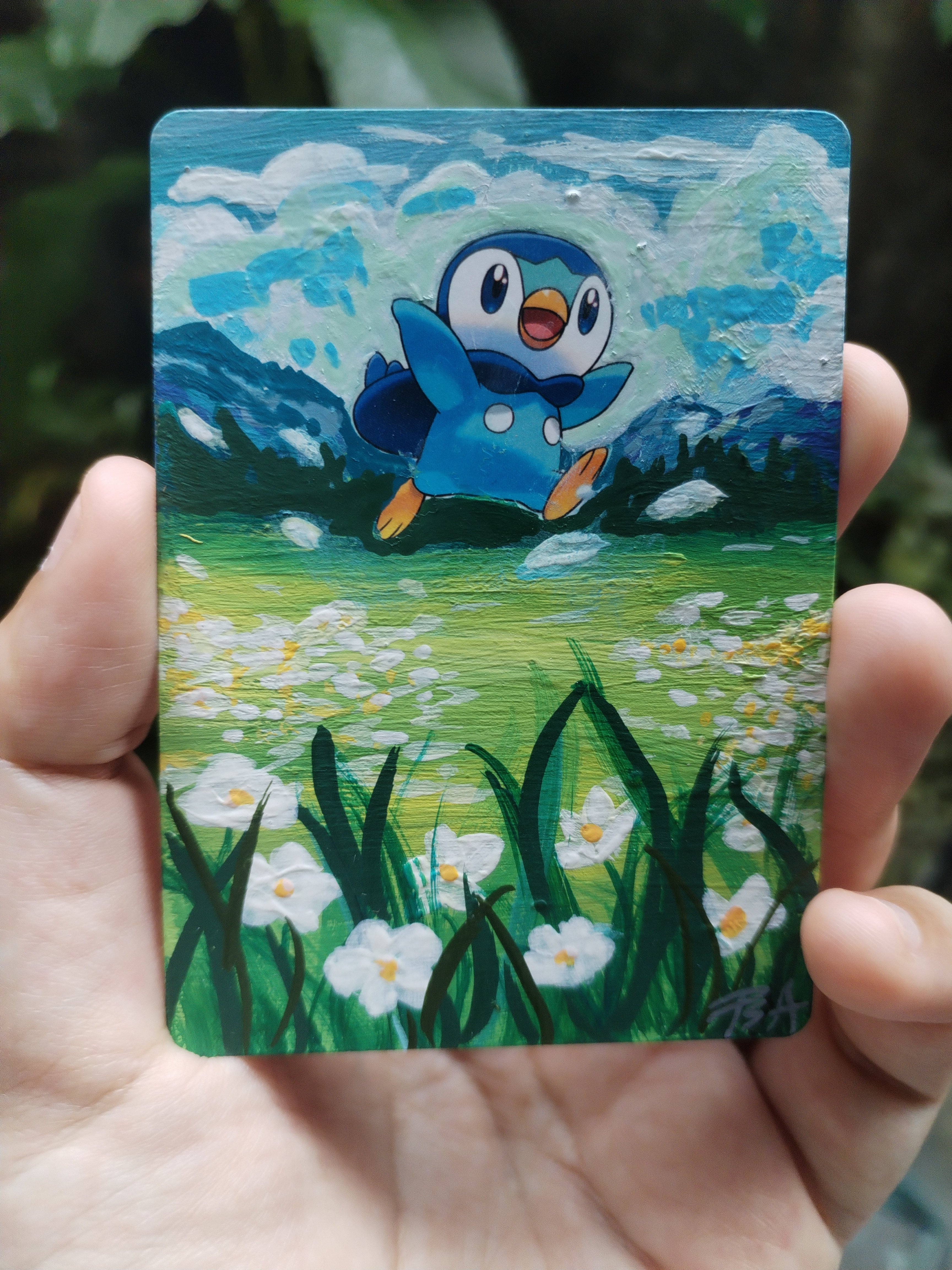 Piplup No. 2 — Alt Art Card · Extensión de Arte