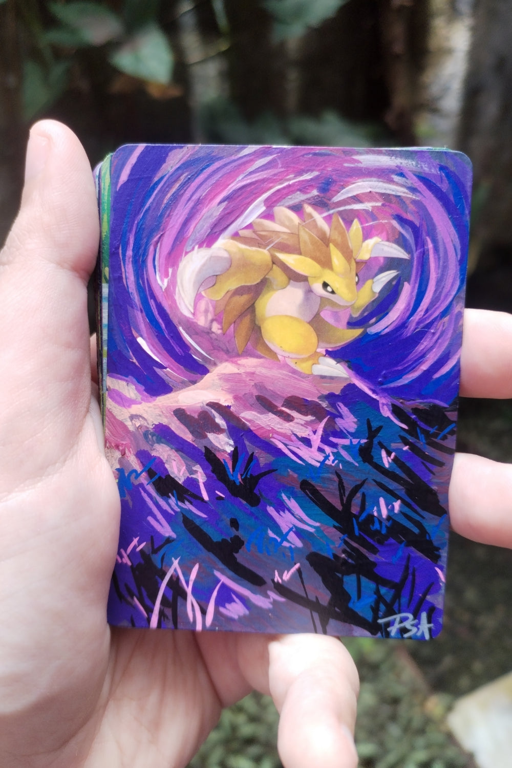 Sandslash — Alt Art Card · Extensión de Arte