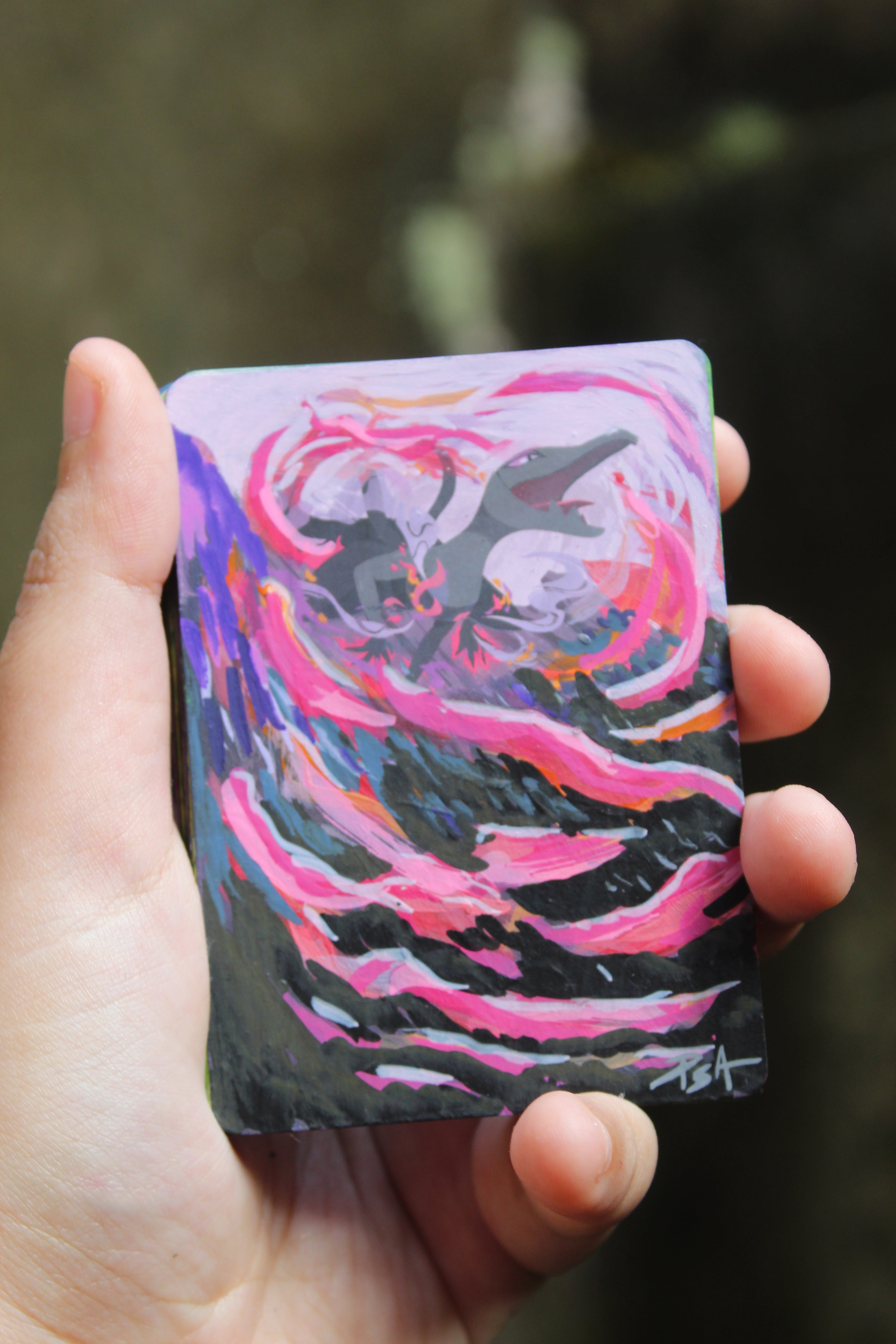 Salazzle — Alt Art Card · Extensión de Arte