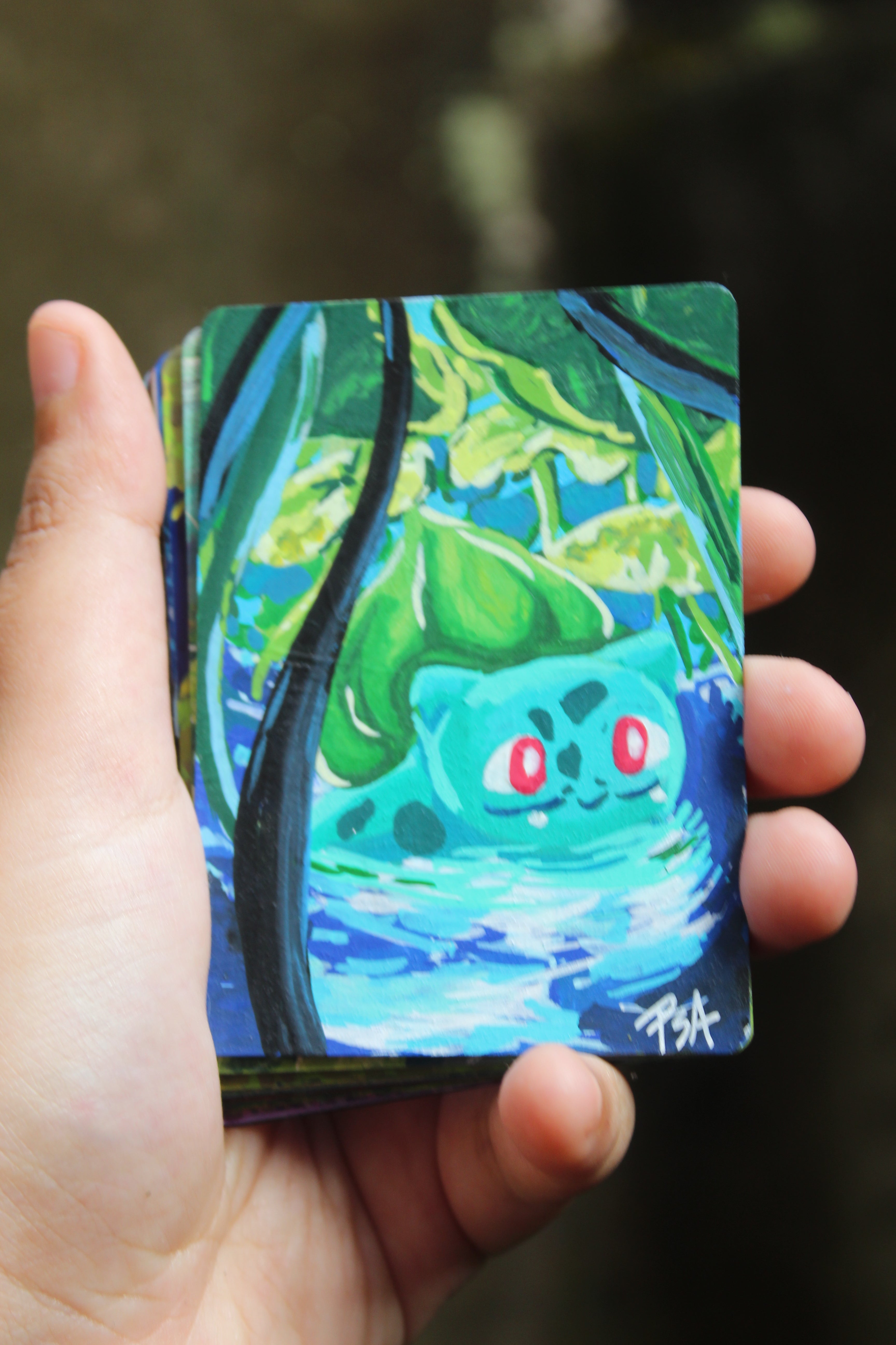Bulbasaur No. 3 — Alt Art Card · Full Art Alteration