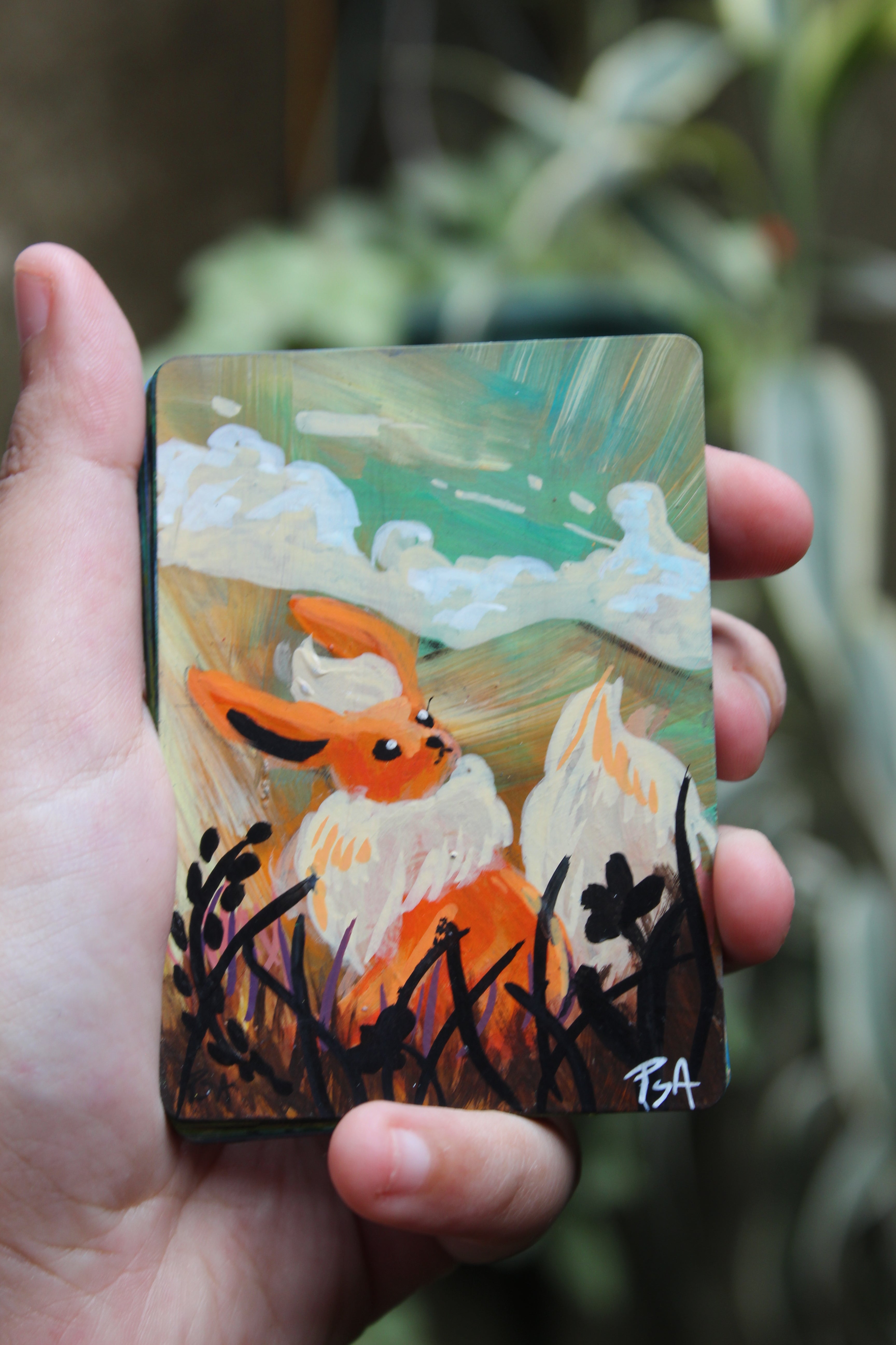 Flareon No. 2 — Alt Art Card · Intervención Completa