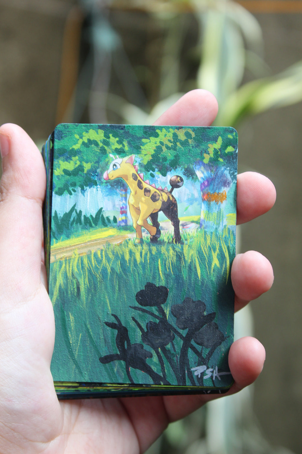 Girafarig — Alt Art Card · Extensión de Arte