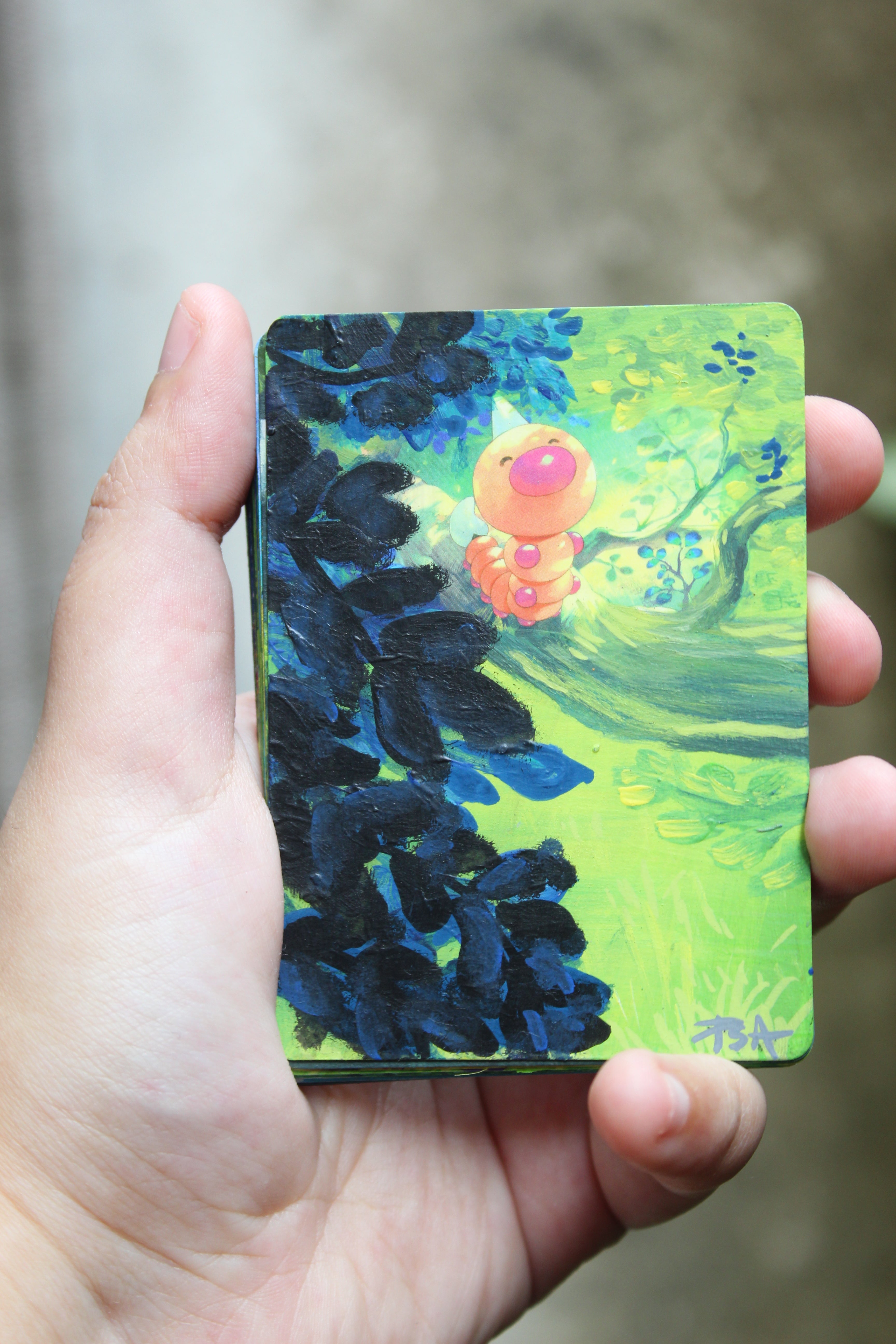 Weedle — Alt Art Card · Extensión de Arte