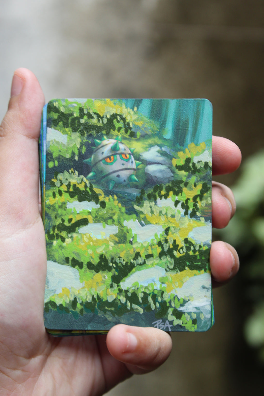 Ferroseed — Alt Art Card · Extensión de Arte