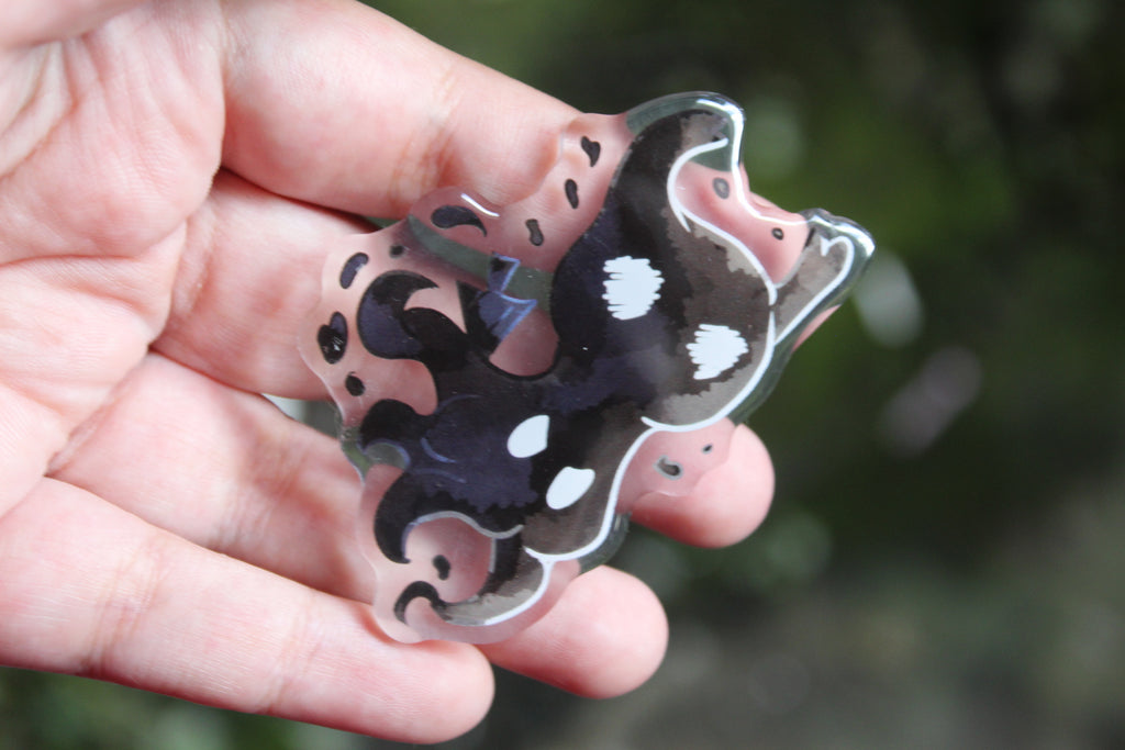 Dark MimiKnight Pin
