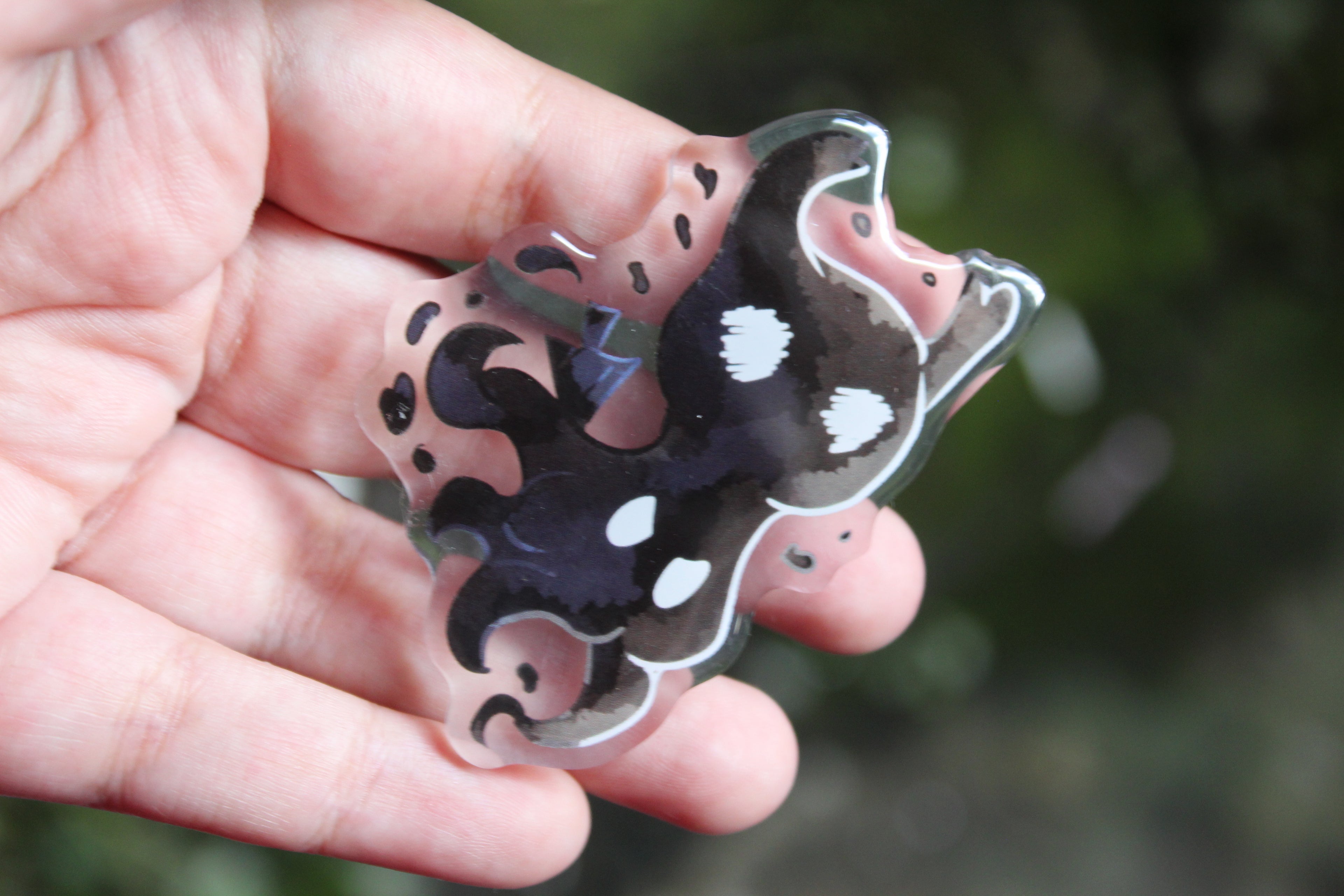 Dark MimiKnight Pin