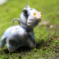 Derpy the Tiger Pendant — Handcrafted Ceramics
