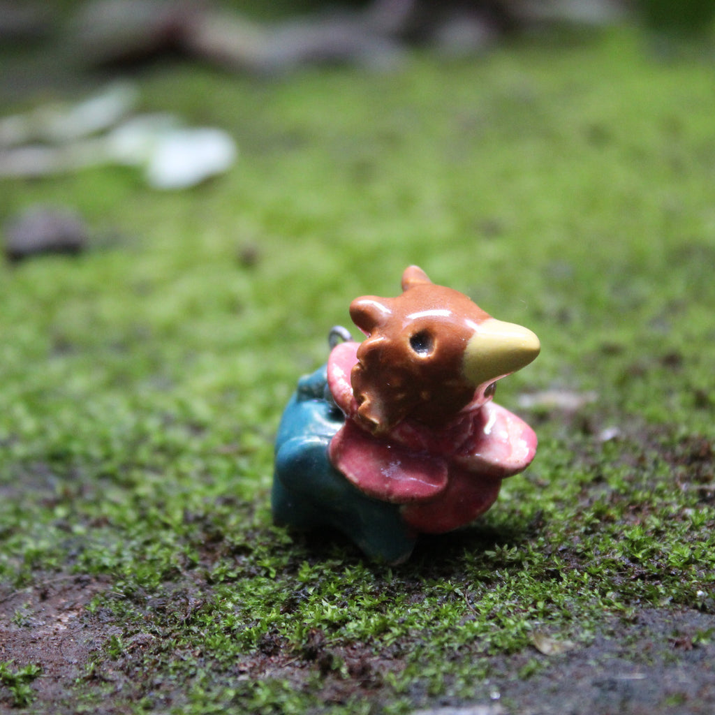 Dije Águila Flor — Cerámica Artesanal